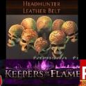 (PC)Hеаdhuntеr_Lеather_Belt / Non Corrupted / Instant ( POE 1 Keepers of the Flame Softcore  )