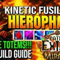 [Endgame content] Cr
it Kinetic Fusillade
 Totem Hierophant - 
Path of Exile Mirage
 SC