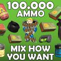 100.000 Ammo of Your Choice (Railway spike/5.56/.45/5mm/Fuel/Fusion Cells/Cryo Cell/Plasma and etc.)