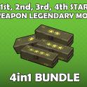 [XBOX] 1, 2, 3, 4 Star Weapon Legendary Mods at Your Choice 4in1 Bundle
