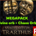 ✅  MEGAPACK: Divine orb 50 + 2000 Chaos orbs ★ POE 1 ★ Mercenaries of Trarthus Softcore ★ Instant