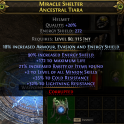 272 ES INFERNALIST MINION WITCH HELM +2 MINION SKILLS 172 LIFE 21 RARITY 35% COLD 32% LIGHT RES LICH