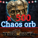 ⚜️PACK: 500x Chaos Orb || Rise of the Abyssal Softcore || Fastest and Safest ⚜️
