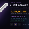✅ CRAZY Full Account ⭐900M COINS PURSE ⭐CATACOMBS 36 / ENDERMAN SLAYER 7 PROFILE⭐2.4B NW ⭐VIP RANK