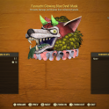 [XBOX] Fasnacht Glowing Blue Devil Mask