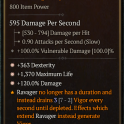 (S10) 3GA Legendary Polearm - Dexterity - Maximum Life - Damage