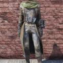Leather coat [apparel]