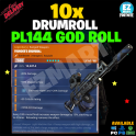 10x Founder's Drumroll (Water) PL144 God Rolled Max Perks - [PC|PS4/PS5|Xbox One/Series X|S] Fast De
