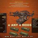 Holy Fire + 4 Legendary Mods of Your choice