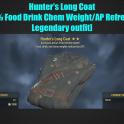Hunter's Long Coat [20% Food Drink Chem Weight/AP Refresh][Legendary outfit]