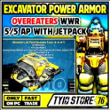 Overeaters WWR Excavator Power Armor SET with JETPACK 5/5ap [EXCAVATOR POWER ARMOR]