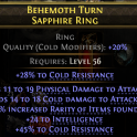 INSANE COLD RESIST RARITY RING 34% RARITY HIGH COLD & PHYSICAL DAMAGE 24 INTELLIGENCE 73% COLD RESIS