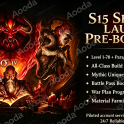 S15 Pre‑Booking: Season of Hell's Legacy | Lv1‑70 Boost