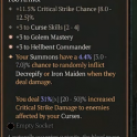 2GA Blood Moon Breeches (31/50) ✷3 Hellbent Commander ✷3 Golem Mastery