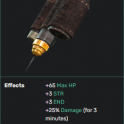 Psychobuff [+65 Max HP/+3 STR/+3 END/+25% Damage (for 3 minutes)][AiD] x1000