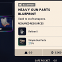 Heavy Gun Parts Blueprint