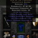 VIPERMAGI ARMOR - HC HARDCORE - D2R LADDER