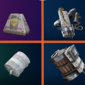 ⭐Bundle: Mk3 Survivor x10 + Medium Shield x10 + Trigger Nade x30 + Herbal Bandage x50