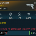 Noisy Cricket | Weapon