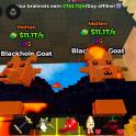 [OG] 2 Blackhole Goat Molten 11.1T/s MAX Level | Trusted Seller ✅