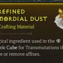 x1 Refined Primordial Dust