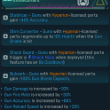 All Perks Hyperion enhancement [shock guard, stim converter, stabilizer, bulwark]