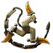 Valako's Roar Topaz Charm - Fast Delivery