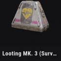 Mk3 survivor blueprint augment provides large inventory space, three safe pockets, and 75% health re