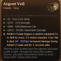 [S11]-4GA Argent Veil 4GA--High roll -- Fast Delivery!