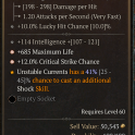 2GA Shock Focus - 41% UC Proc / +12% Crit / +114 INT