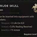 Crude Skull - Diablo 4 Gems