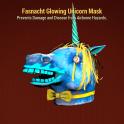 Fasnacht Glowing Unicorn Mask