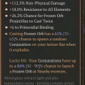 4GA FRACTURED WINTERGLASS / Frozen Orb Caster BiS - 84% Launch / 26% Twin Cast