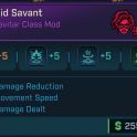 ✦Savant [5 Control Group, 5 Domino Effect, 5 Carry the One, 5 Momentum] (Harlowe class mod)