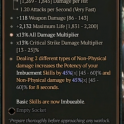 1GA Etna's Lost Dagger (45/60) GA All Damage Multiplier/13% crit strike dmg multiplier/2132 max life