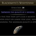 x1 Blacksmith's Whet
stone | Blacksmiths 
Whetstone