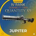 Jupiter 5X Tier IV Finished Weapon - 100% Durability - Fast Delivery