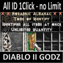 Horadic Almanac Unlimited ID book - Rathma book | Project Diablo 2 S9 Softcore | Real Stock