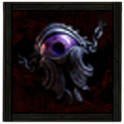 Eye of Chayula Gold Amulet - Fast Delivery