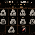 Season 14 SC ! PD2 ! 3 HR Rune Pack + Bonus (Can pick rune)