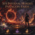 S15 Infernal Hordes Paragon Farm | Fast & Safe Boost | 1 Run
