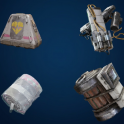 PVP BUNDLE 15x SURVIVOR + 15x MEDIUM SHIELD + 40x HERBAL BANDAGE + 35x TRIGGER NADE