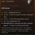 4GA Mad Wolf's Glee 4GA Unique Item, MAX Aspect