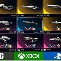 On sale！Weapon 4 lvl + Top Mods (Kinetic/Sliencer 3/Horizontal)[Vulcano/Bobcat/Tempest/Renegade]