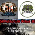 Immortal Stone Golem
  / 3.22 /AFK Simula
crum Farm / FaceTank
 ALL UBER BOSS / 0 B
UTTON
