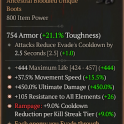 S12 4GA Flickerstep Max Roll - 37.5% Movement Speed + 450% Ult Damage +105 Resistance to All Element