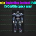 Ultracite Unyielding Sentinel [Full SeT] [5/5 AP](Jet pack arm)[Power Armor]