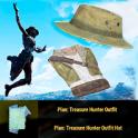 Treasure Hunter Outfit + Hat Plans 2in1