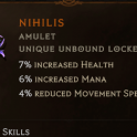 Nihilis - +2 to All Skills (Beneath Ancient Skies)