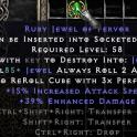 Ruby Jewel of Fervor (15 IAS, 39% ED) PD2 Softcore